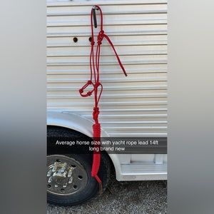 MC Tack Clinician Halter and Yacht Lead